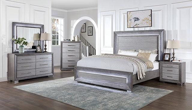 RAIDEN Dresser, Gray - Mattress & Furniture Super Center (Tampa, FL)