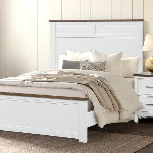 Pinetop Twin & Full Bed White & Blue - Mattress & Furniture Super Center (Tampa, FL)
