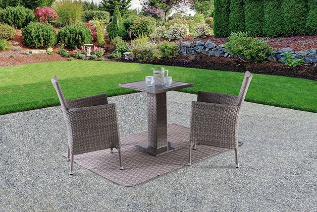 Aminta Patio Bistro Set (3 & 5 PC) - Mattress & Furniture Super Center (Tampa, FL)