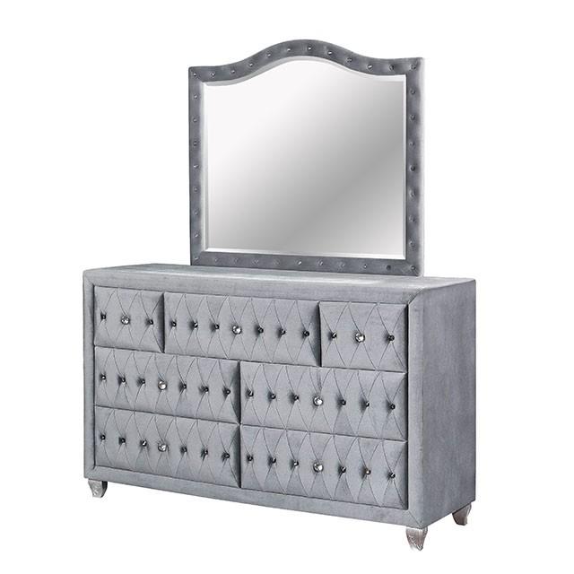 Alzire Black & Gray Dresser - Mattress & Furniture Super Center (Tampa, FL)