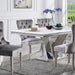 Valdevers 7 Pc Dining Table Set - Mattress & Furniture Super Center (Tampa, FL)