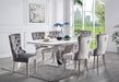Valdevers 7 Pc Dining Table Set - Mattress & Furniture Super Center (Tampa, FL)