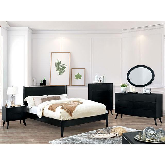 LENNART II Black Dresser - Mattress & Furniture Super Center (Tampa, FL)