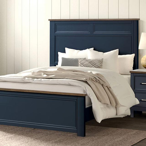 Pinetop 4 & 5 Piece Twin Bedroom Set White & Blue - Mattress & Furniture Super Center (Tampa, FL)