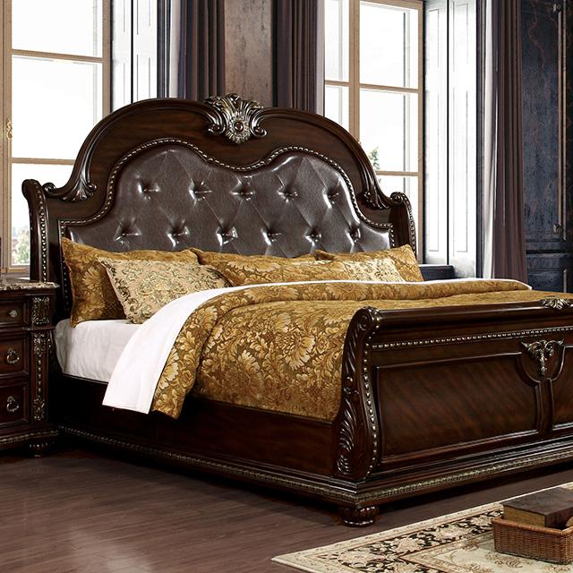 Fromberg Bed Brown - Mattress & Furniture Super Center (Tampa, FL)