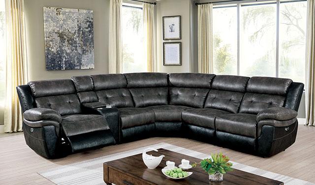 BROOKLANE Power Sectional