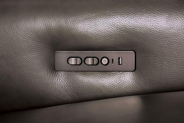 PHINEAS Power Sofa, Gray - Mattress & Furniture Super Center (Tampa, FL)