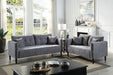 LYNDA Sofa w/ Pillows, Dark Gray - Mattress & Furniture Super Center (Tampa, FL)