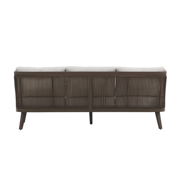 Genova Patio Sofa W/Two Accent Pillows