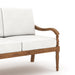 Savannah Sofa-White Linen