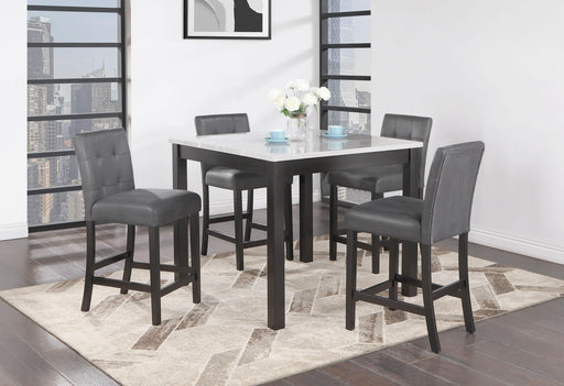 D4052 BAR TABLE AND 4 BAR STOOLS image