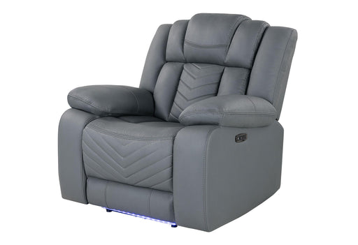 U7068 GREY 10 POWER RECLINER WITH LED image