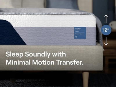 Nectar Classic Memory Foam 5.1 Mattress - Mattress & Furniture Super Center (Tampa, FL)