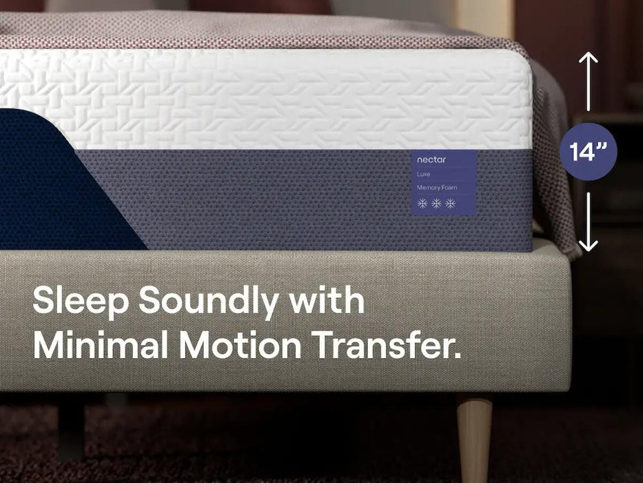 Nectar Luxe Memory Foam Mattress - Mattress & Furniture Super Center (Tampa, FL)