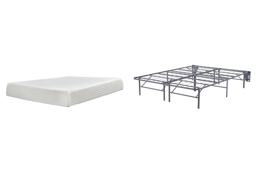 10 Inch Chime Memory Foam Mattress Set - Mattress & Furniture Super Center (Tampa, FL)