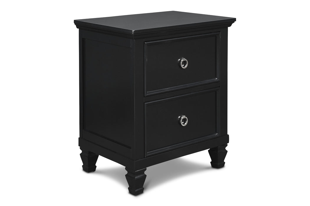 TAMARACK NIGHTSTAND- BLACK - Mattress & Furniture Super Center (Tampa, FL)