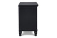 TAMARACK NIGHTSTAND- BLACK - Mattress & Furniture Super Center (Tampa, FL)