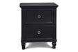 TAMARACK NIGHTSTAND- BLACK - Mattress & Furniture Super Center (Tampa, FL)