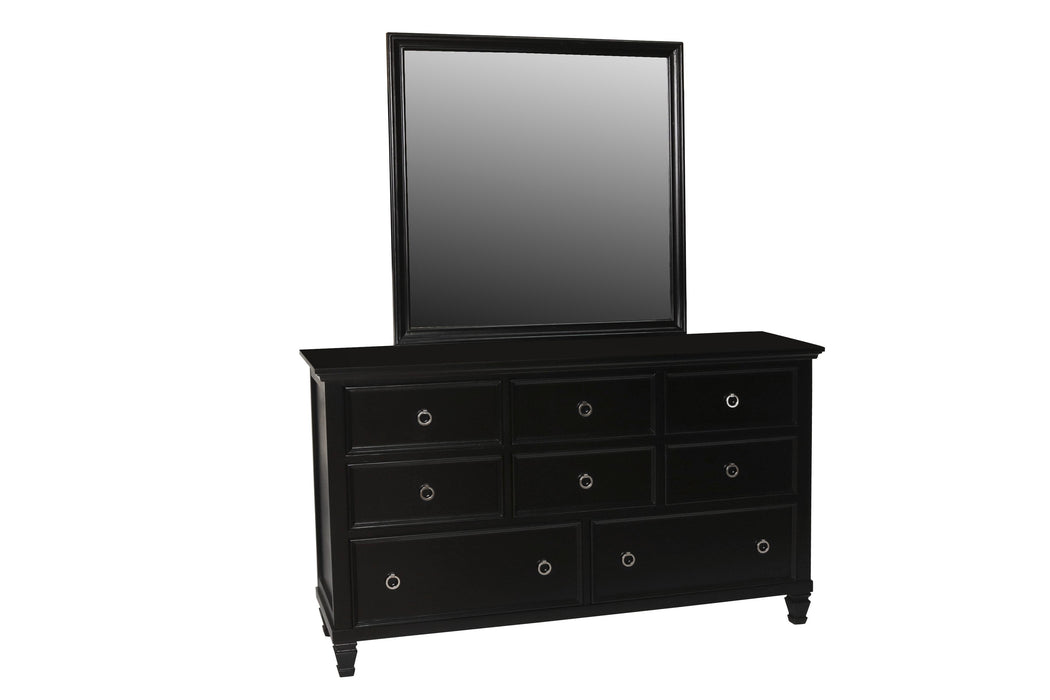 TAMARACK DRESSER- BLACK - Mattress & Furniture Super Center (Tampa, FL)