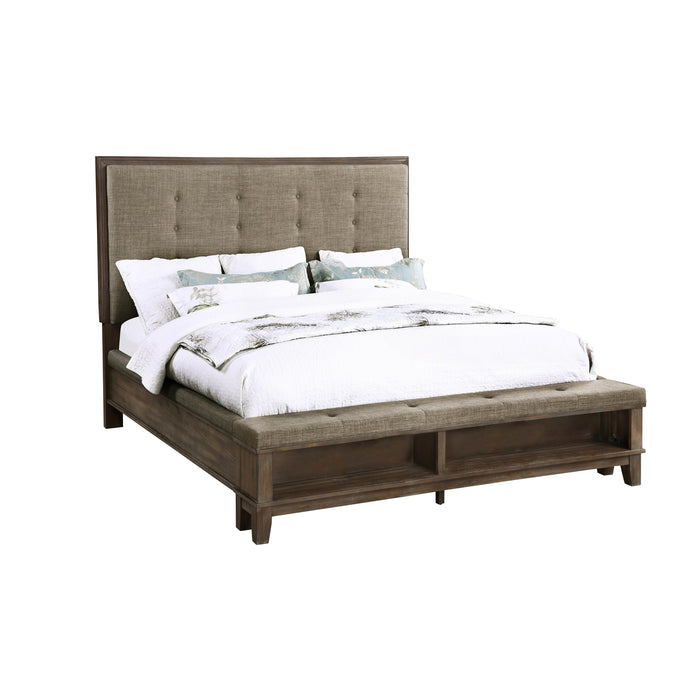 CAGNEY Eastern King-California King EK/K FOOTBOARD & SLATS-VINTAGE - Mattress & Furniture Super Center (Tampa, FL)