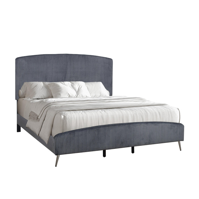 KAILANI California King WK SIDE RAILS-GRAY - Mattress & Furniture Super Center (Tampa, FL)