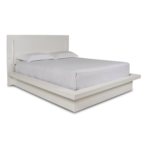 SAPPHIRE Eastern King EK LIGHTED SIDE RAILS & SLATS-WHITE - Mattress & Furniture Super Center (Tampa, FL)