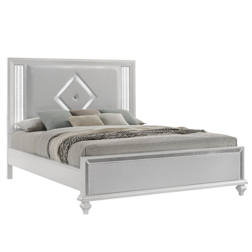 STARDUST California King WK SIDE RAILS-WHITE - Mattress & Furniture Super Center (Tampa, FL)