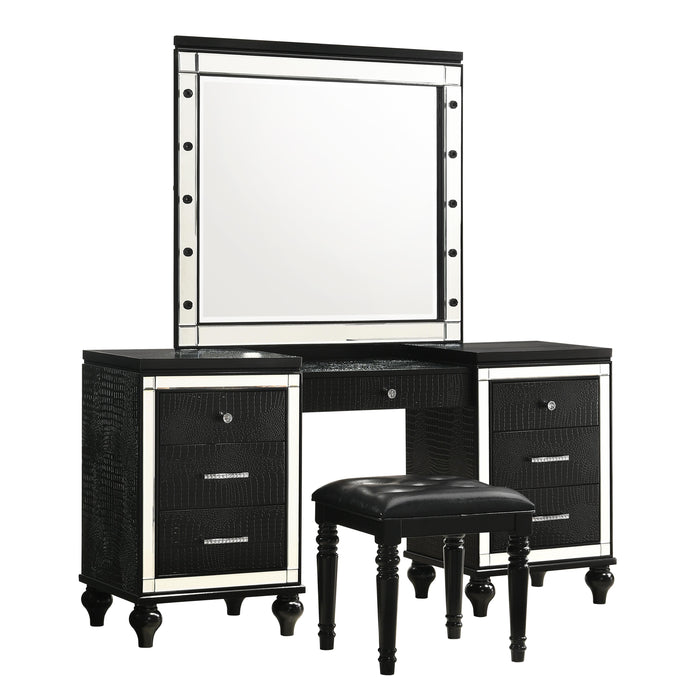 VALENTINO VANITY TABLE-BLACK