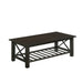VESTA COFFEE TABLE-ESPRESSO - Mattress & Furniture Super Center (Tampa, FL)