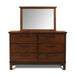 CAGNEY DRESSER - CHESTNUT - Mattress & Furniture Super Center (Tampa, FL)