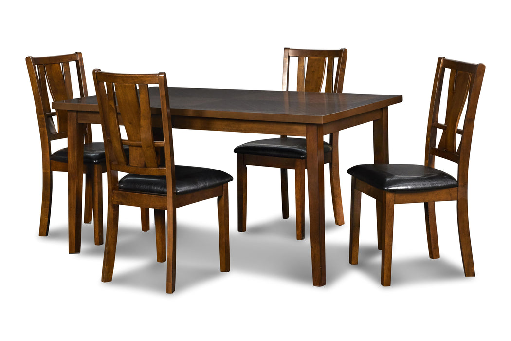 DIXON STD DINING 6 PC SET-DK ESPRESSO