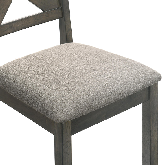 GULLIVER SIDE CHAIR-RUSTIC BROWN