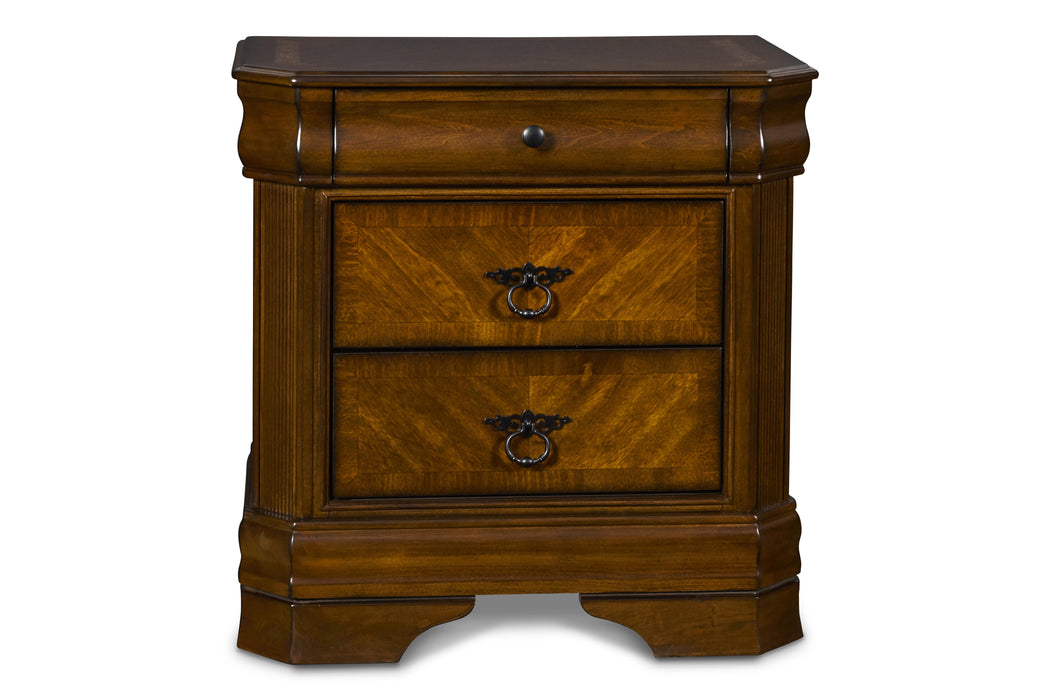 SHERIDAN NIGHTSTAND- BURNISHED CHERRY