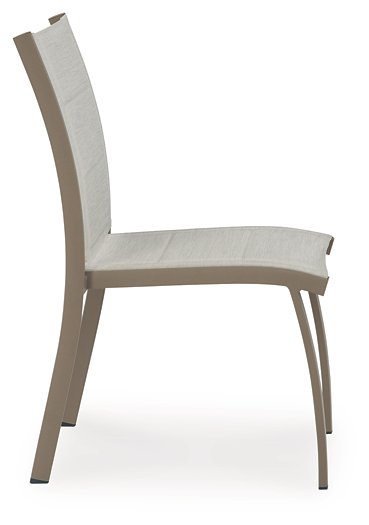 Mission Beach Outdoor Table and 2 Chairs - Mattress & Furniture Super Center (Tampa, FL)