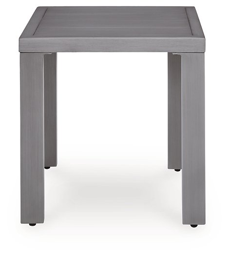 Half Moon Beach Outdoor End Table - Mattress & Furniture Super Center (Tampa, FL)