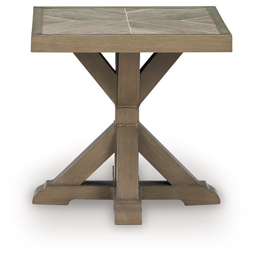 Laguna Heights Outdoor End Table - Mattress & Furniture Super Center (Tampa, FL)