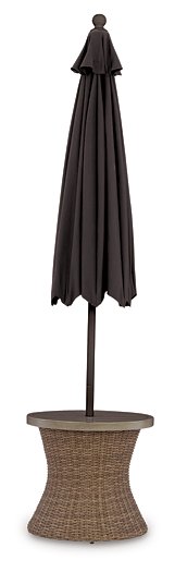 Laguna Heights Outdoor End Table - Mattress & Furniture Super Center (Tampa, FL)