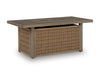 Laguna Heights Outdoor Fire Pit Table - Mattress & Furniture Super Center (Tampa, FL)