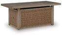 Laguna Heights Outdoor Fire Pit Table - Mattress & Furniture Super Center (Tampa, FL)