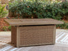 Laguna Heights Outdoor Fire Pit Table - Mattress & Furniture Super Center (Tampa, FL)