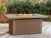 Laguna Heights Outdoor Fire Pit Table - Mattress & Furniture Super Center (Tampa, FL)