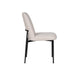 Erik Side Chair W/ Black Metal Frame -Beige (2 Per Carton)