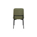 Erik Side Chair W/ Black Metal Frame -Green (2 Per Carton)