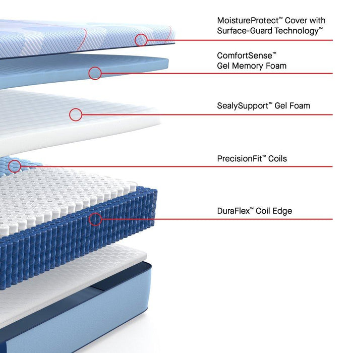 Hartsgrove Hybrid Mattress - Mattress & Furniture Super Center (Tampa, FL)