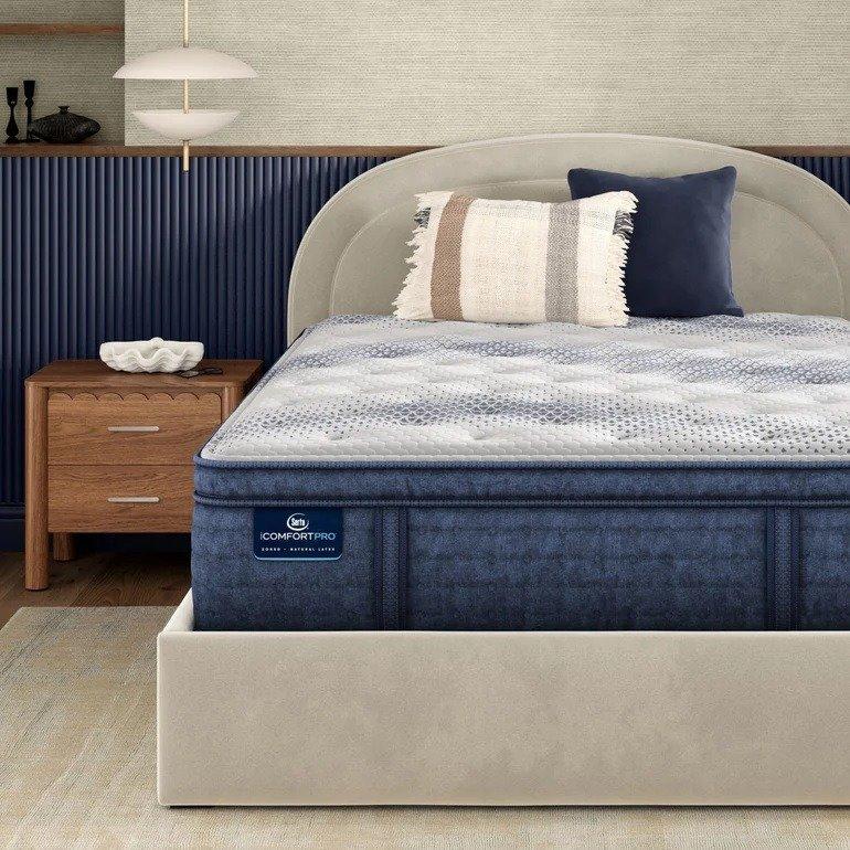 Serta iComfortPro Mattress Buckingham Plush Pillow Top