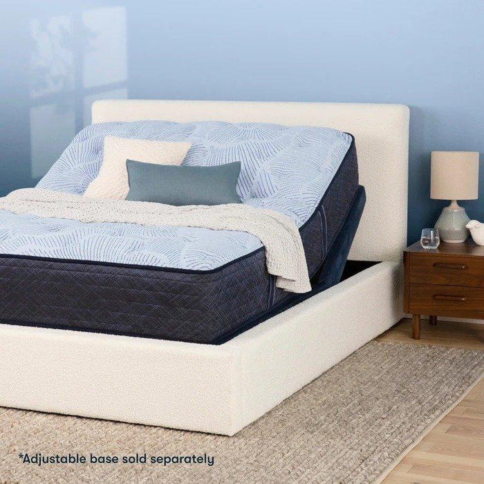 Serta Perfect Sleeper Innerspring Mattress Blue Lagoon Nights Medium Tight Top - Full image
