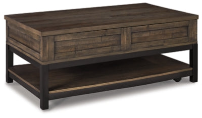 Johurst Coffee Table with Lift Top - Mattress & Furniture Super Center (Tampa, FL)