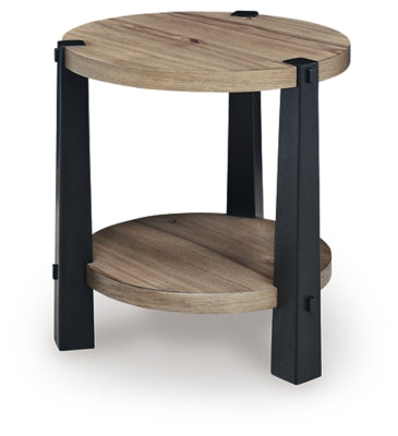 Ridgester End Table - Mattress & Furniture Super Center (Tampa, FL)