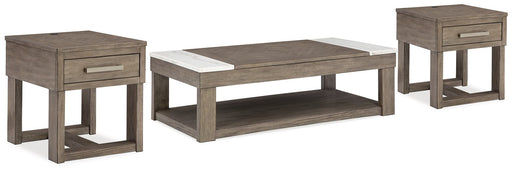 Loyaska Occasional Table Set - Mattress & Furniture Super Center (Tampa, FL)