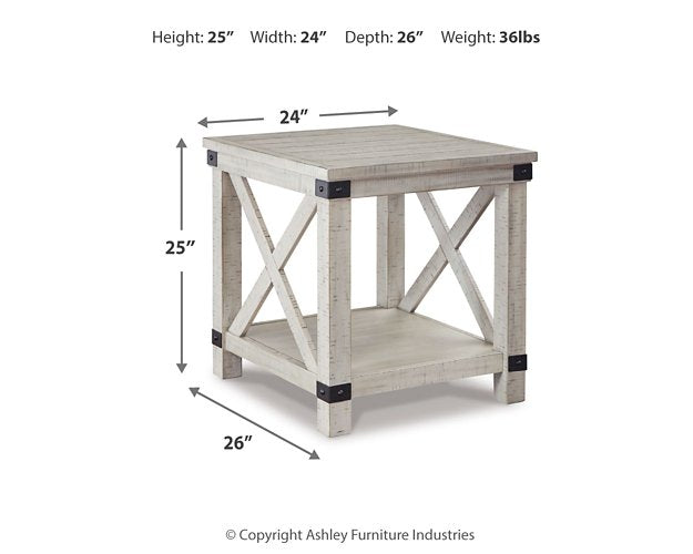 Carynhurst End Table - Mattress & Furniture Super Center (Tampa, FL)
